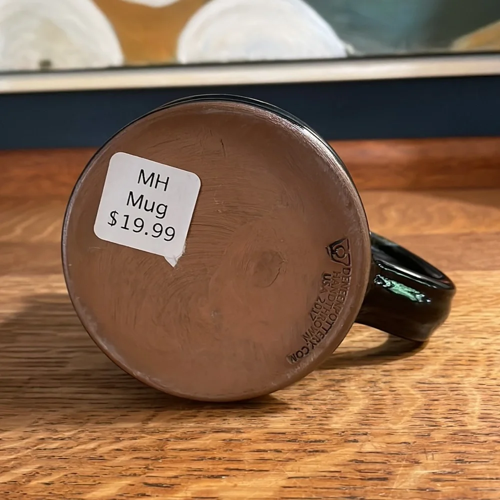 Mad Hatter General Store Hand-Thrown Ceramic Coffee Mug - Picture 5 of 6